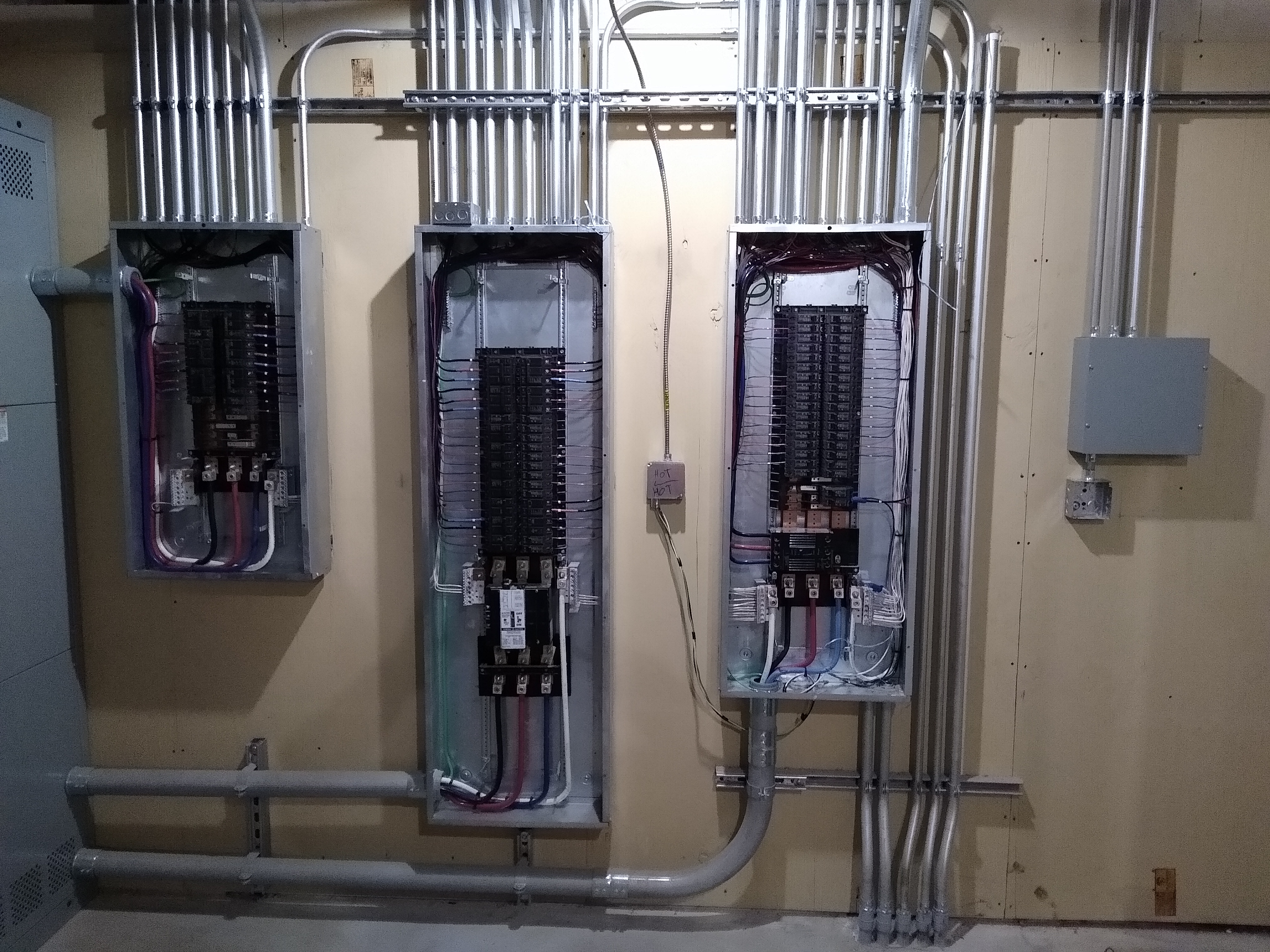 Electrical panel wiring AllPro Electric